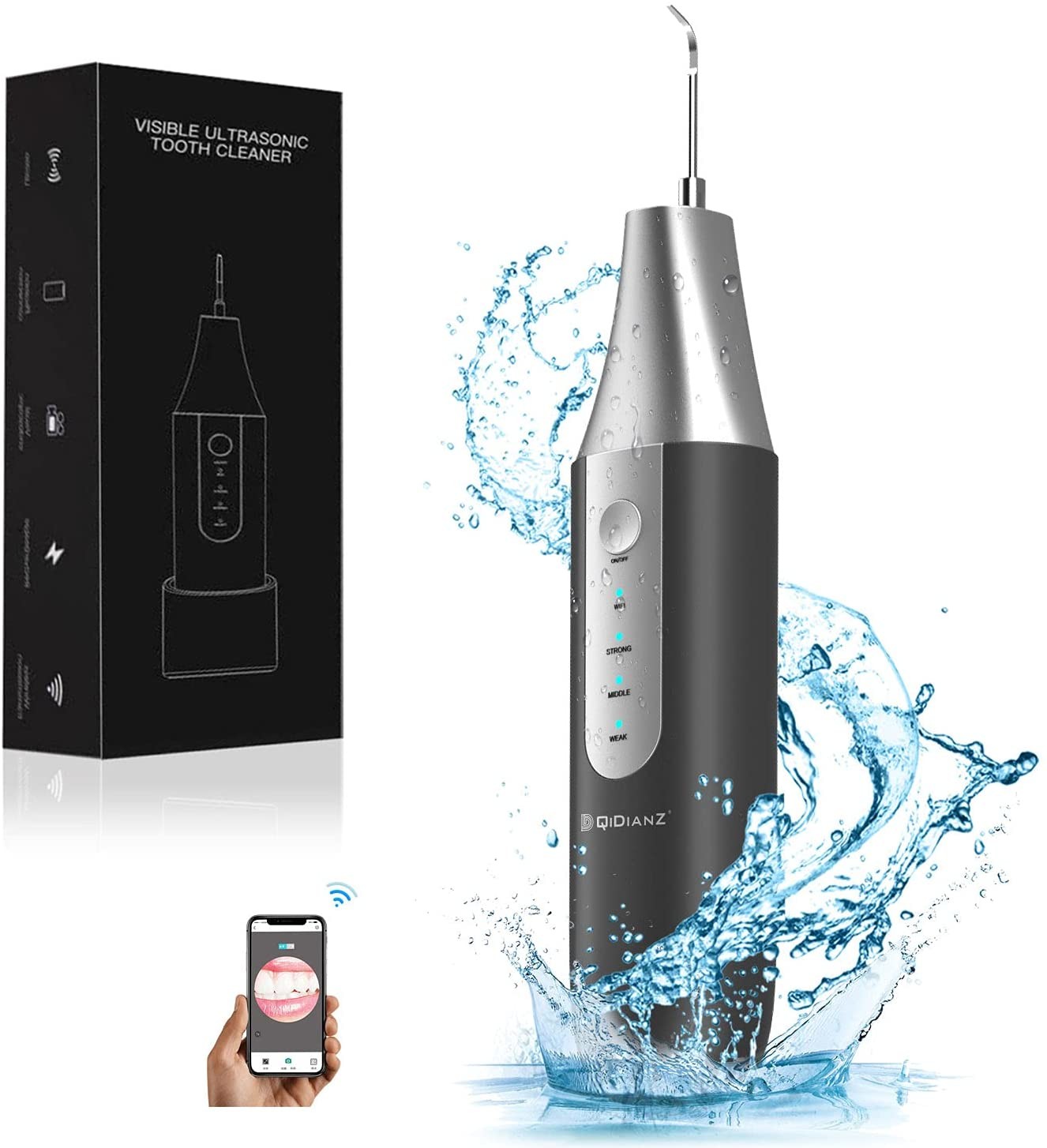 Visual Endoscopic Mini Ultrasonic Teeth Cleaning Machine Wireless