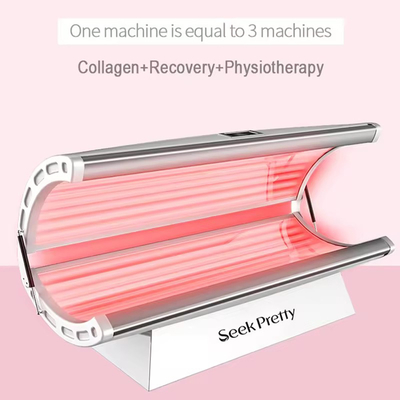 2025 New Hot Sell Horizontal Solarium Sunbed Tanning Machine Beauty Salon Light Therapy Device for Whole Body Tan Beauty Skin Care Combines UVA and UVB for Sale Salon Bronzing Machine.