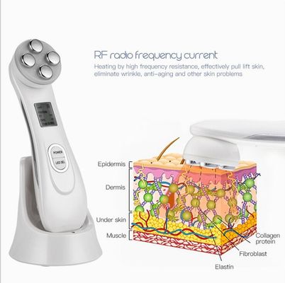 Radio Frequency EMS Photon Light Therapy Device USB Chargeable