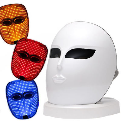 Rechargeable LED Light Photon Therapy Face Mask Wrinkle Removal Facial Beauty