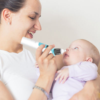 Baby Electric Nose Nasal Aspirator For Kids Rohs Electric Booger Sucker With Pause & Music & Light Soothin Nipple