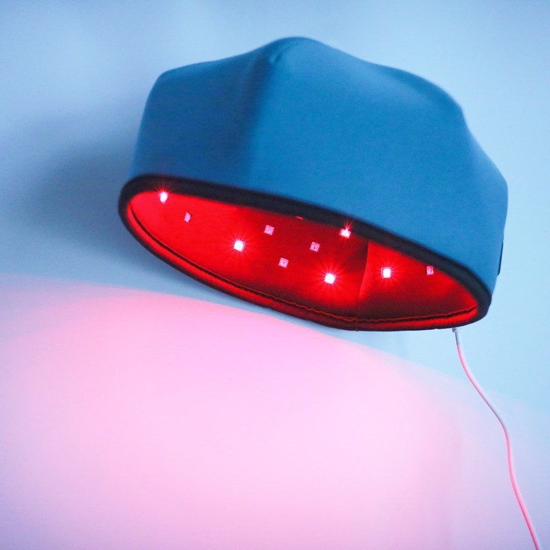 Portable Handheld Led Red Light Therapy Hat Helmet Cap For Hair Loss