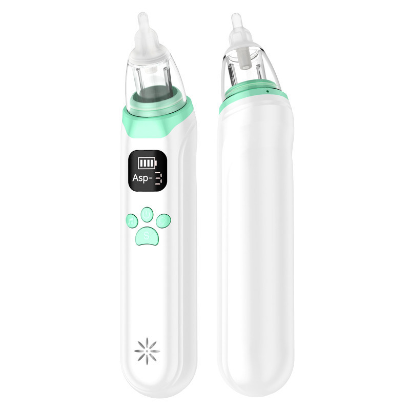 Electric Baby Nasal Aspirator Music Soothes Safe Hygienic Vacuum Nose Cleaner