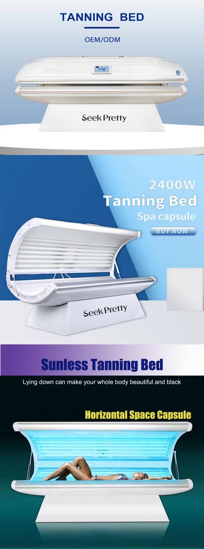 2025 New Hot Sell Horizontal Solarium Sunbed Tanning Machine Beauty ...