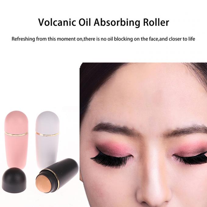 Oil Absorbing Face Roller With Makeup Sponge To Remove Excess Shine